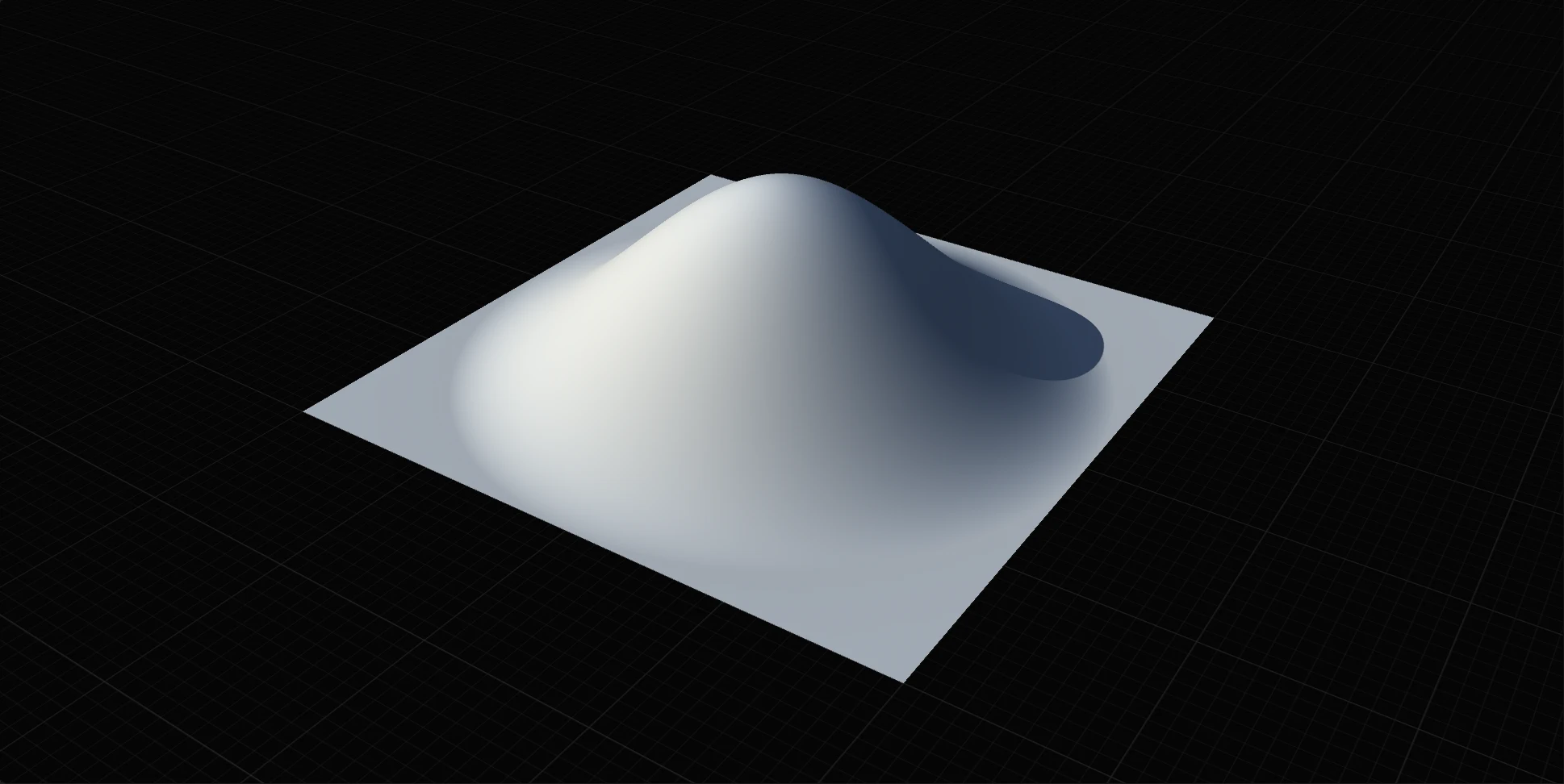 A basic RadialGradient primitive.