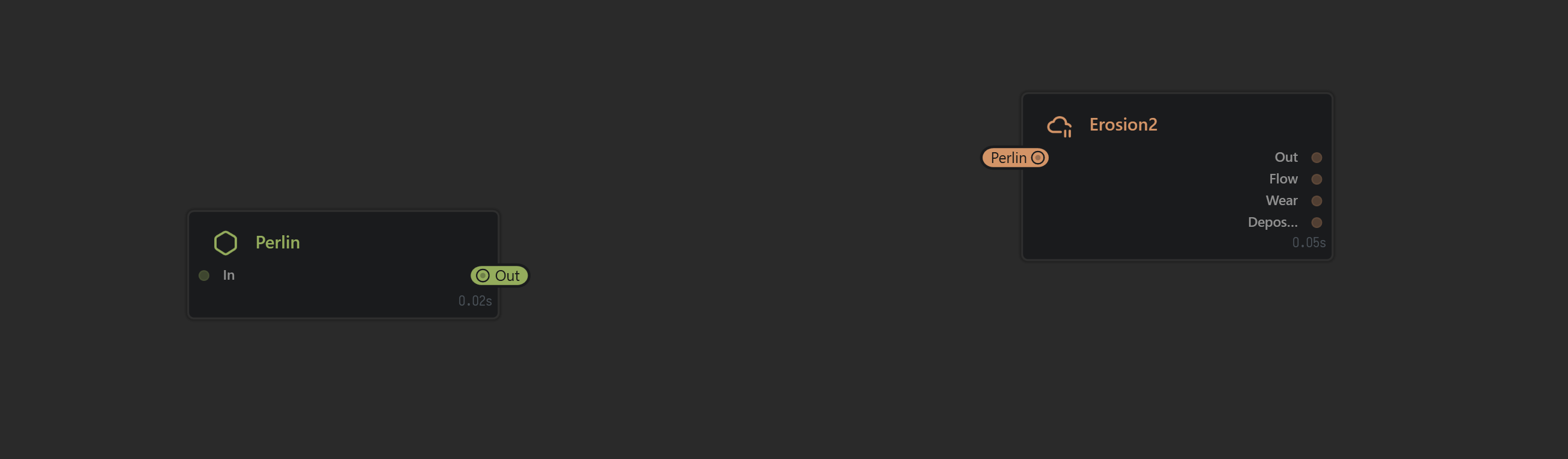 The connection is replaced with Portals.