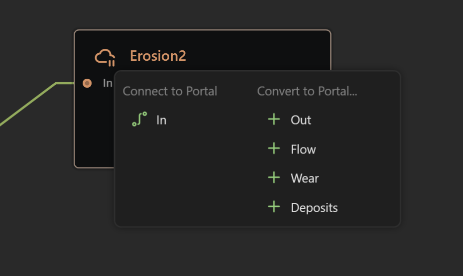 Press P to bring up the Portal menu.