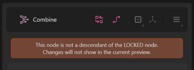 NOTE: Nodes that are not a descendant of the Locked Node will not be updated until the lock is released.